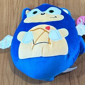 Squishmallows Valentine’s Day Sonic the Hedgehog Cupid 8 Inch Soft Plush New